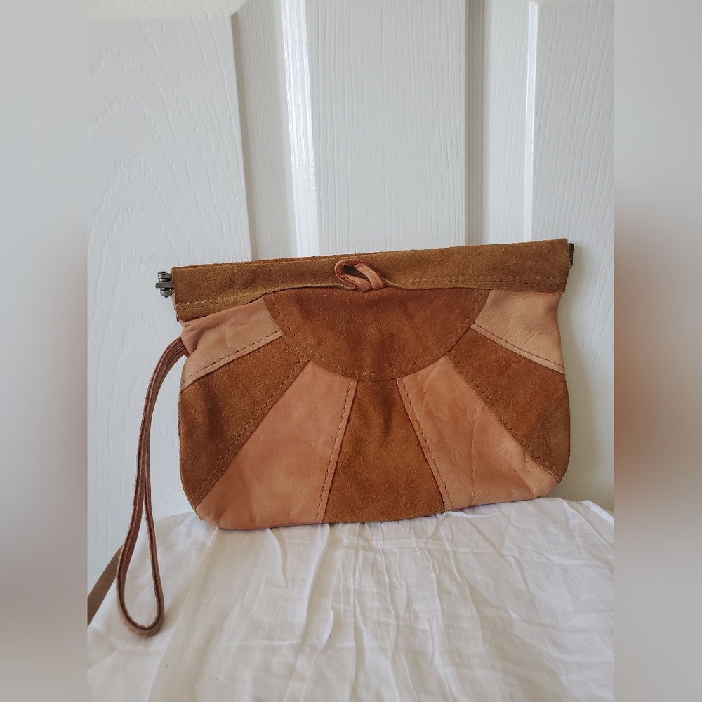 Vintage Leather Clutch